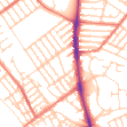 Daytime road noise heatmap for L22 0NS