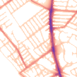 Daytime road noise heatmap for L22 0NT