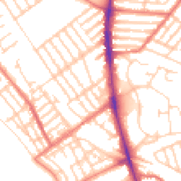 Daytime road noise heatmap for L22 0NX