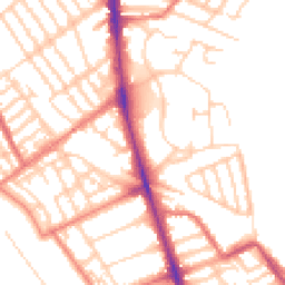 Daytime road noise heatmap for L22 0QH