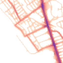 Daytime road noise heatmap for L22 1RA