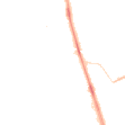 Night-time road noise heatmap for L22 1RD