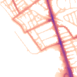 Daytime road noise heatmap for L22 1RF