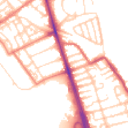 Daytime road noise heatmap for L22 1RQ