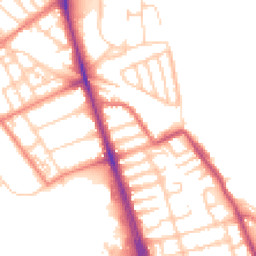 Daytime road noise heatmap for L22 1RS