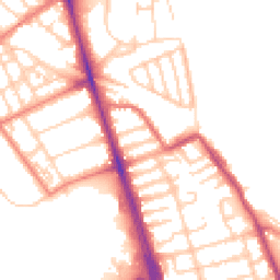 Daytime road noise heatmap for L22 1RT