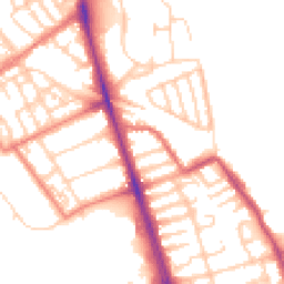 Daytime road noise heatmap for L22 1SW
