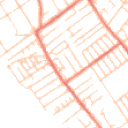 Daytime road noise heatmap for L22 2AD