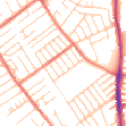 Daytime road noise heatmap for L22 2AF