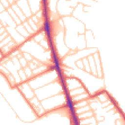 Daytime road noise heatmap for L22 3RB
