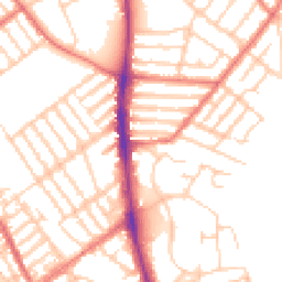 Daytime road noise heatmap for L22 3XJ