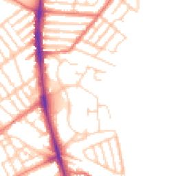 Daytime road noise heatmap for L22 3XN
