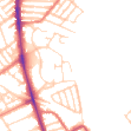 Daytime road noise heatmap for L22 3XU