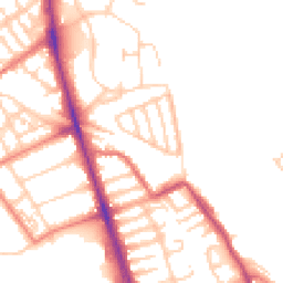 Daytime road noise heatmap for L22 3YA
