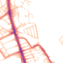 Daytime road noise heatmap for L22 3YE