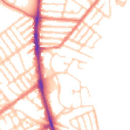 Daytime road noise heatmap for L22 3YU