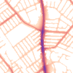 Daytime road noise heatmap for L22 4QL