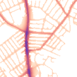 Daytime road noise heatmap for L22 4RF
