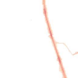 Night-time road noise heatmap for L22 5BD