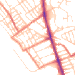 Daytime road noise heatmap for L22 5ND