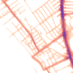 Daytime road noise heatmap for L22 5NN