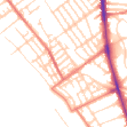 Daytime road noise heatmap for L22 5NS