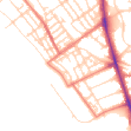 Daytime road noise heatmap for L22 5NZ