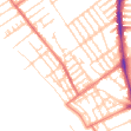 Daytime road noise heatmap for L22 5QT