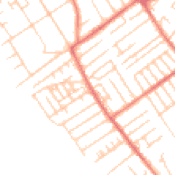 Daytime road noise heatmap for L22 6AB