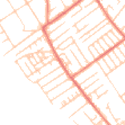 Daytime road noise heatmap for L22 6QB