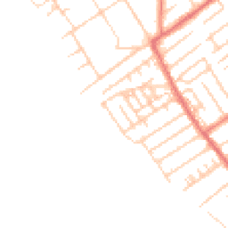 Daytime road noise heatmap for L22 6QG