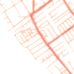 Daytime road noise heatmap for L22 6QJ