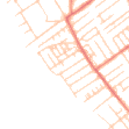 Daytime road noise heatmap for L22 6QL