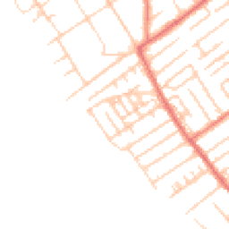 Daytime road noise heatmap for L22 6QS