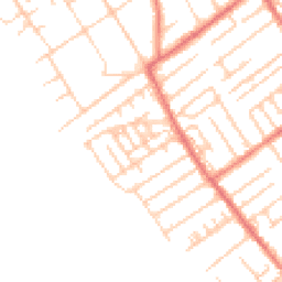 Daytime road noise heatmap for L22 6QU
