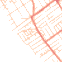Daytime road noise heatmap for L22 6QX