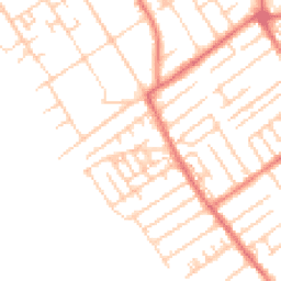 Daytime road noise heatmap for L22 6RA