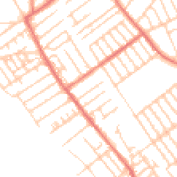Daytime road noise heatmap for L22 7RG