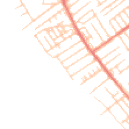 Daytime road noise heatmap for L22 7RJ