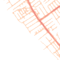 Daytime road noise heatmap for L22 7RL