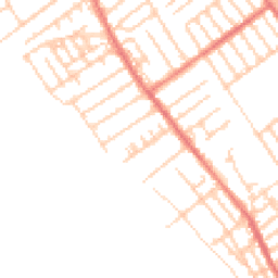 Daytime road noise heatmap for L22 7RU
