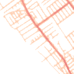 Daytime road noise heatmap for L22 7RX
