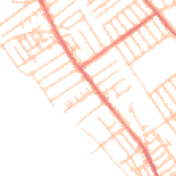 Daytime road noise heatmap for L22 7SA