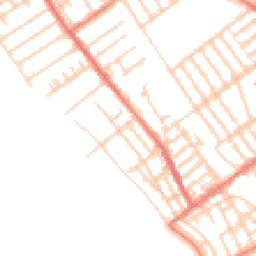 Daytime road noise heatmap for L22 8QB