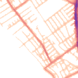 Daytime road noise heatmap for L22 8QF