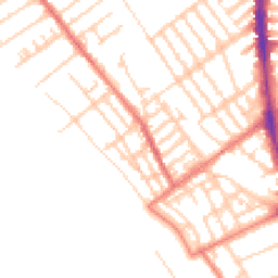 Daytime road noise heatmap for L22 8QJ