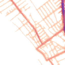 Daytime road noise heatmap for L22 8QL