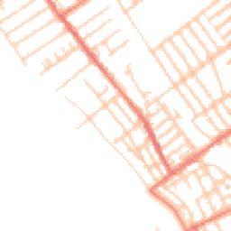 Daytime road noise heatmap for L22 8QN
