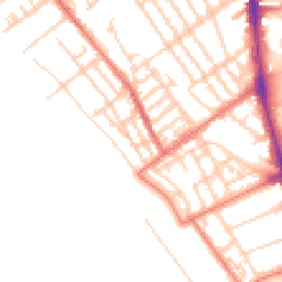 Daytime road noise heatmap for L22 8QU
