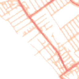 Daytime road noise heatmap for L22 8QW
